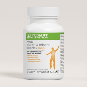 Herbalife Formula 2 Men's Vitamin & Mineral Complex Herbalife Nutrition UK - My Daily Shakes
