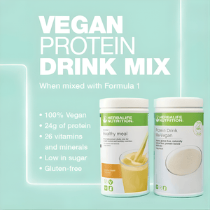 Herbalife - Protein Drink Mix - Vegan Herbalife Nutrition UK - My Daily Shakes