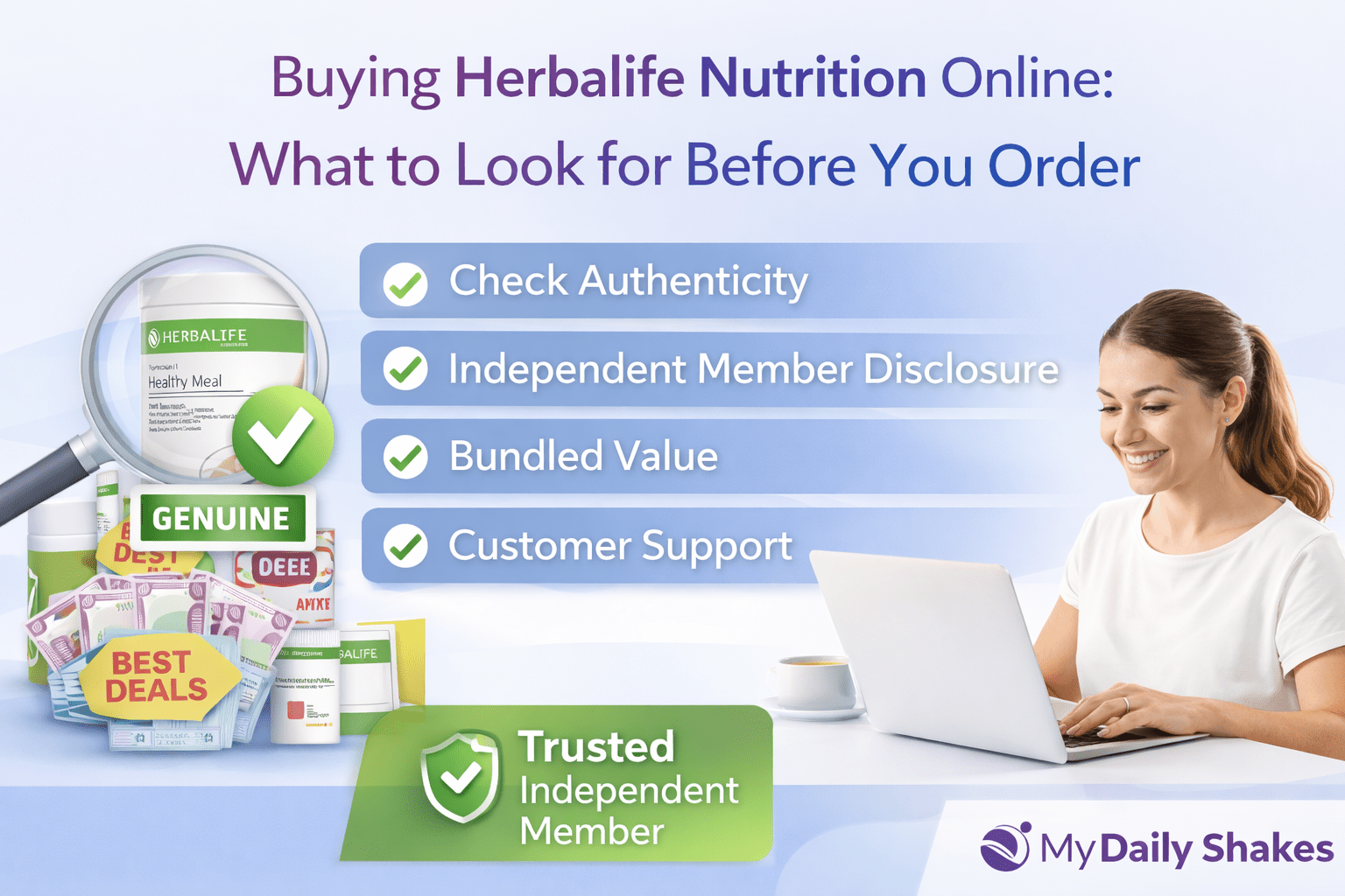 Buying Herbalife Nutrition Online: What to Look for Before You Order - My Daily Shakes