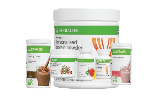 Herbalife Complete Daily Nutrition Bundle with Formula 1, Formula 3, Herbal Tea, Oat Apple Fibre and Multivitamin