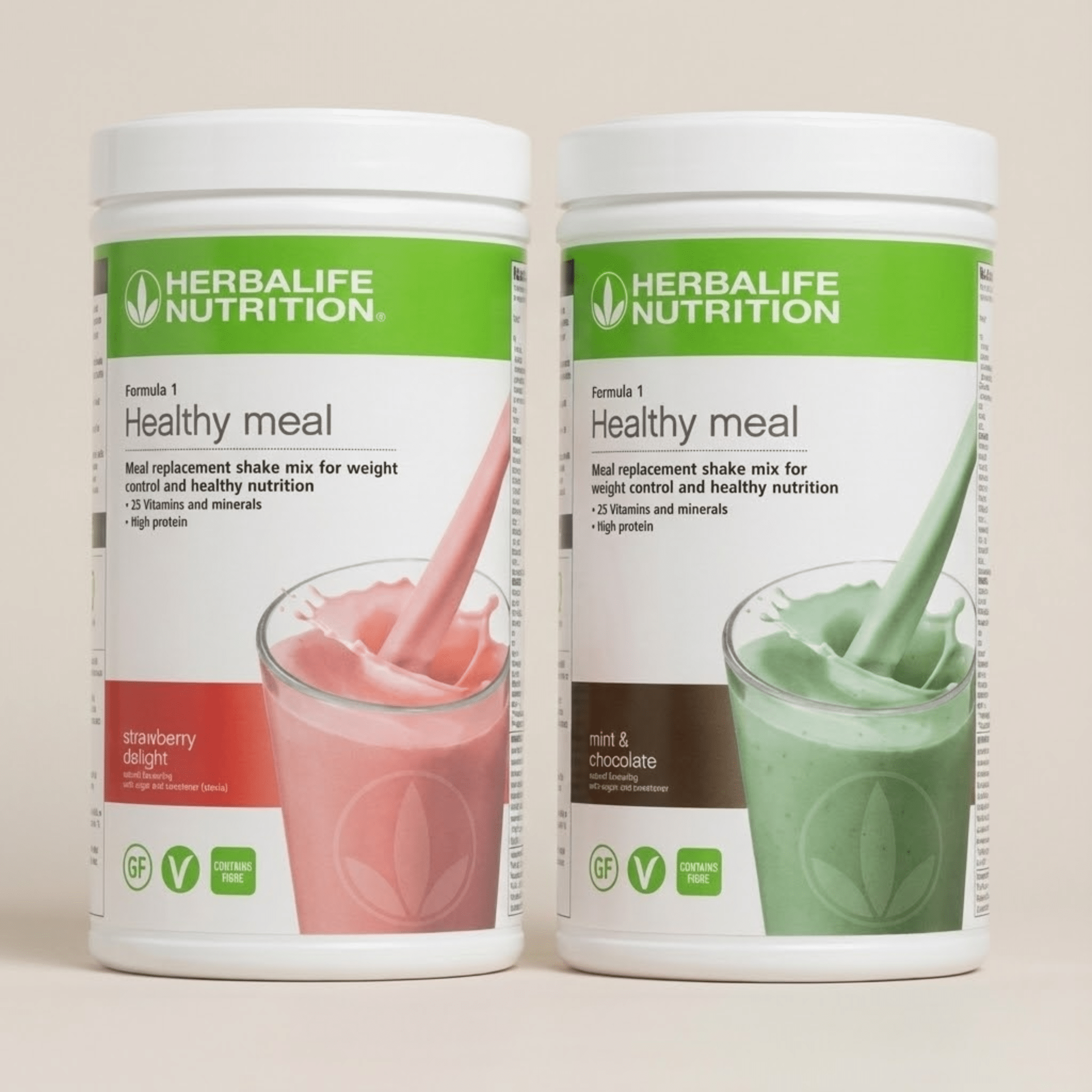 Herbalife Formula 1 Shake - 2 Tubs Herbalife Nutrition UK - My Daily Shakes