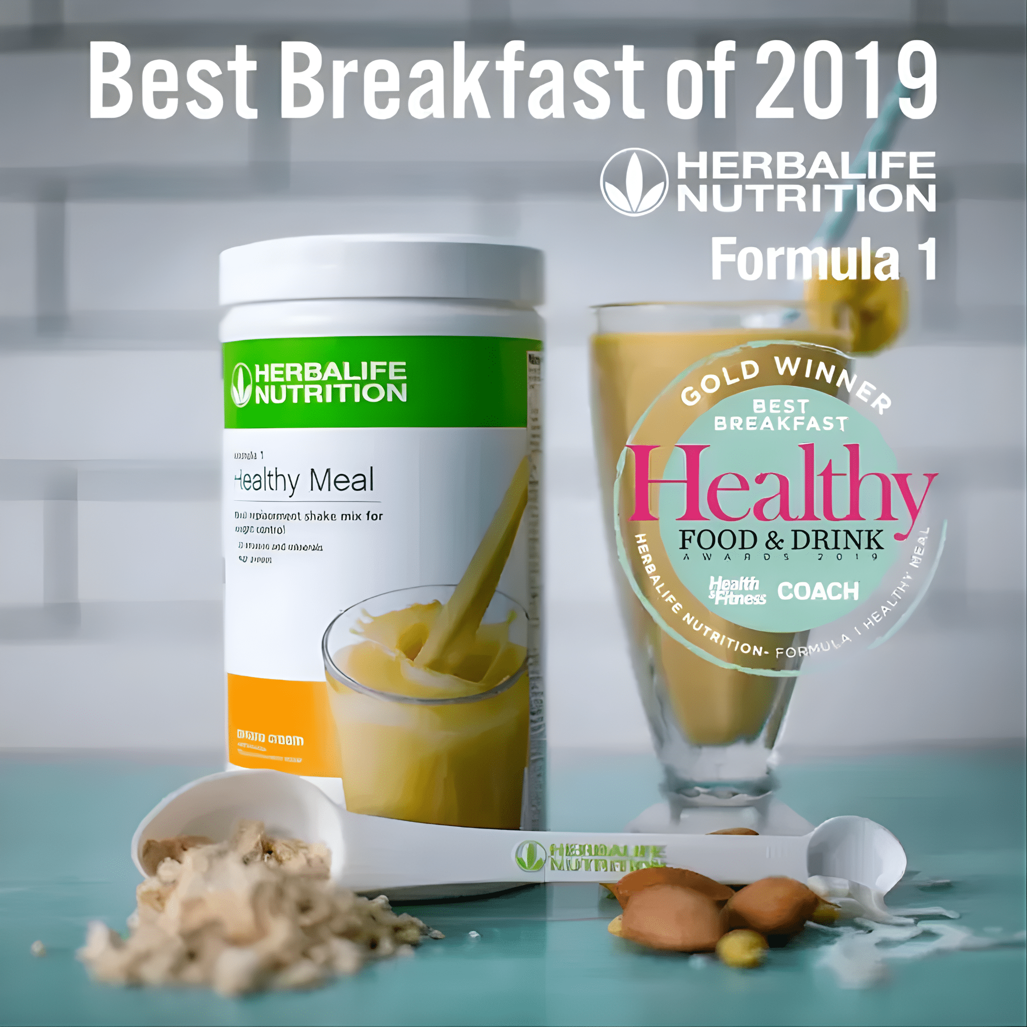 Herbalife - Formula 1 - Vanilla Creme 780g Herbalife Nutrition UK - My Daily Shakes