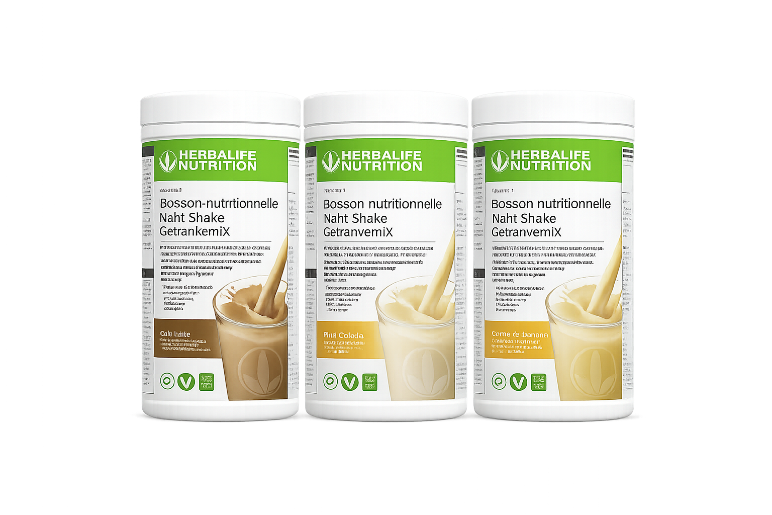Herbalife Formula 1 shake bundle 3x 550g meal replacement drinks