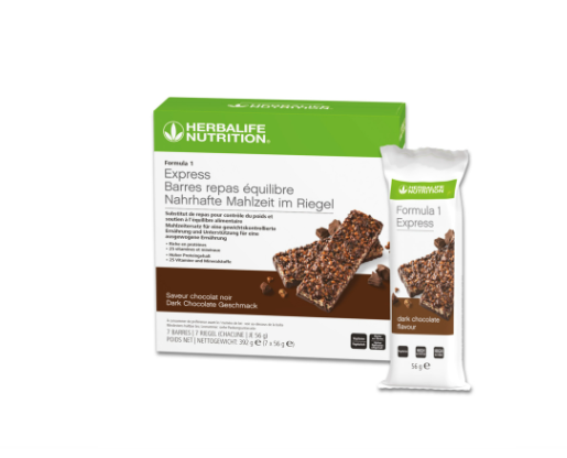 Barres Express Herbalife Formula 1 7 x 56g