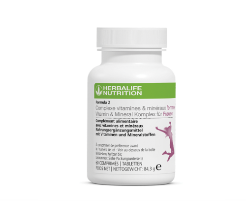 Herbalife Formula 2 multivitamin for women daily vitamin mineral supplement