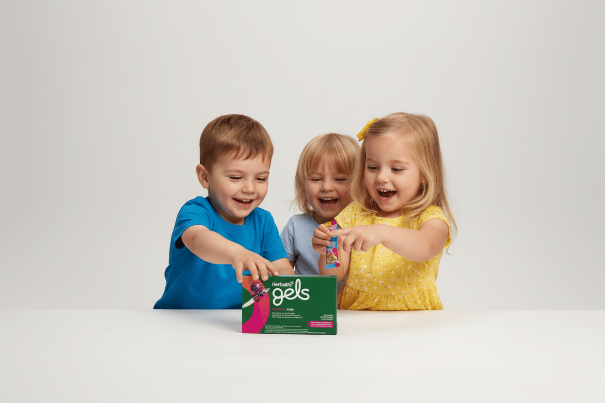 Herbalife Gels MindVita Kids – Moonbeam Lemonberry | 30 Chewable Gels Herbalife Nutrition UK - My Daily Shakes