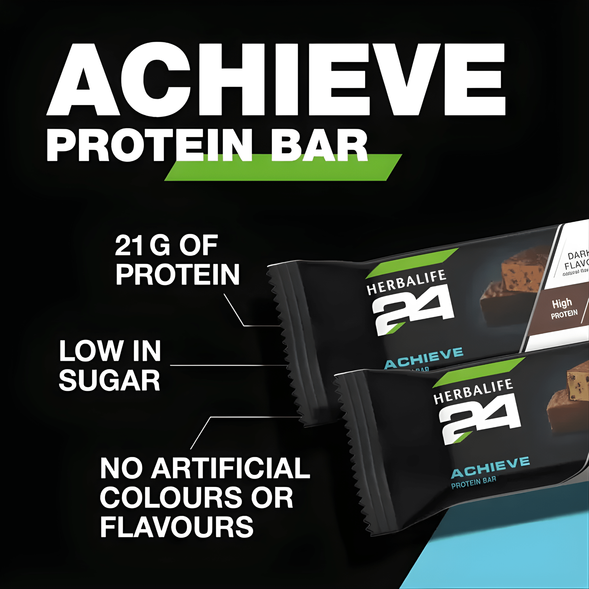 Herbalife H24 Achieve Protein Bars | High - Protein Herbalife Nutrition UK - My Daily Shakes