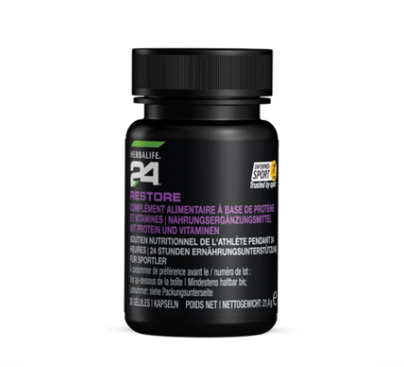 Complément de récupération Herbalife H24 restore 30 capsules