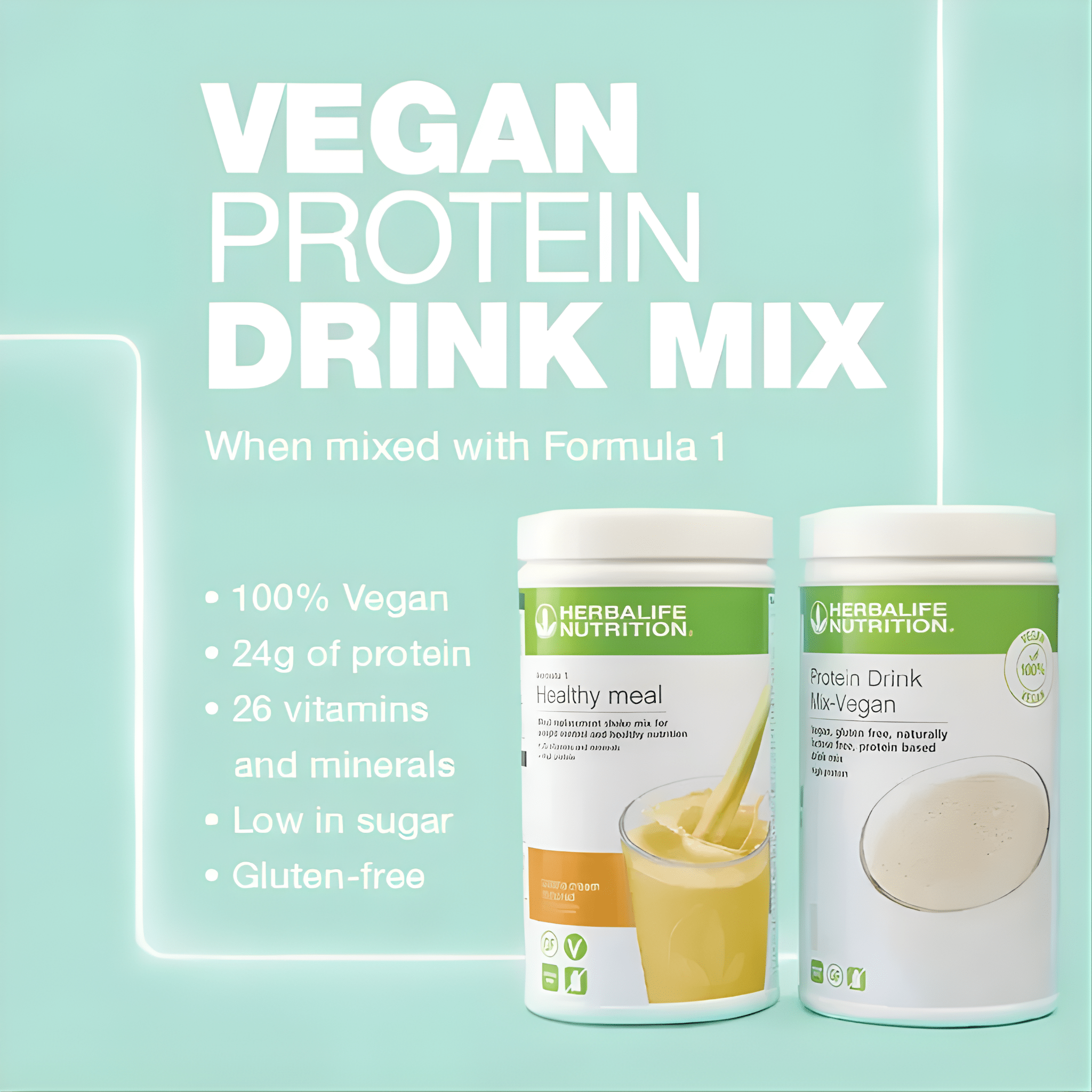 Herbalife - Protein Drink Mix - Vegan Herbalife Nutrition UK - My Daily Shakes