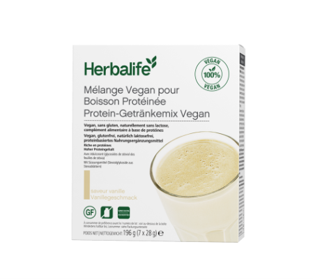 Herbalife Protein Drink Mix Vegan sachets 7 x 28g plant based protein