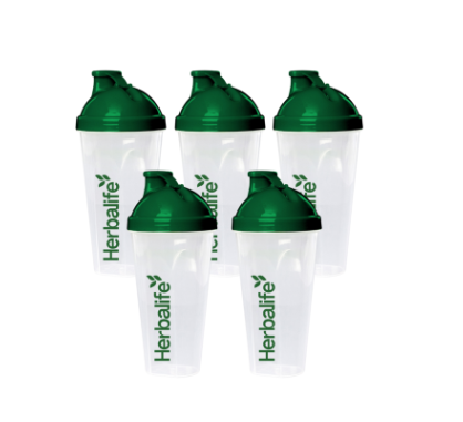 Herbalife shaker 400ml pack of 5