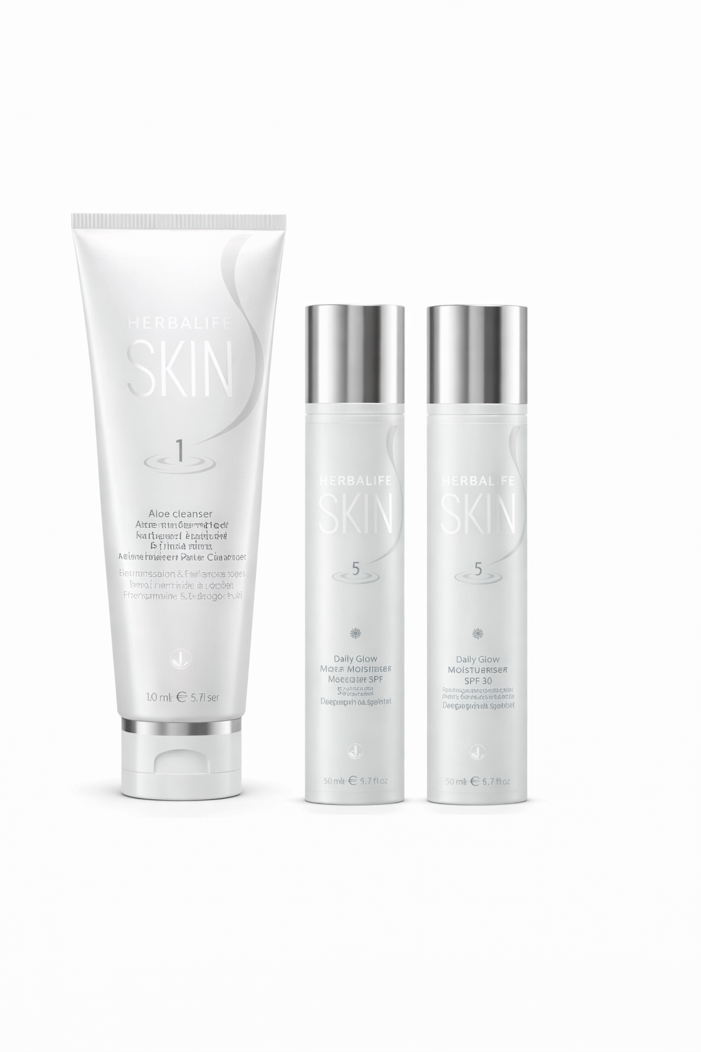 Herbalife skin daily skincare starter bundle cleanser moisturiser spf